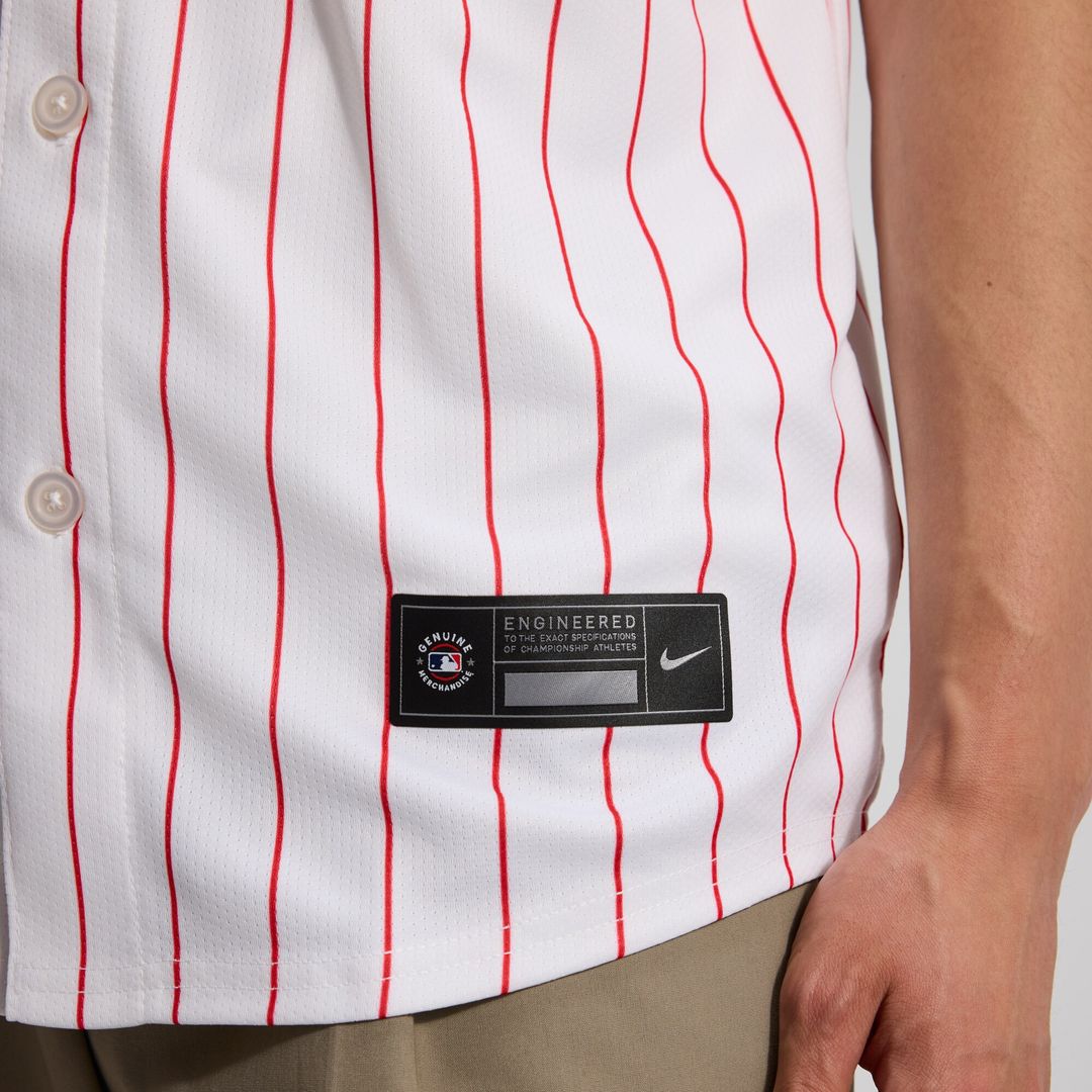 Philadelphia Phillies J.T. Realmuto Nike Home Limited Player Jersey - White MLB Team Jersey Baseball Fan Apparel