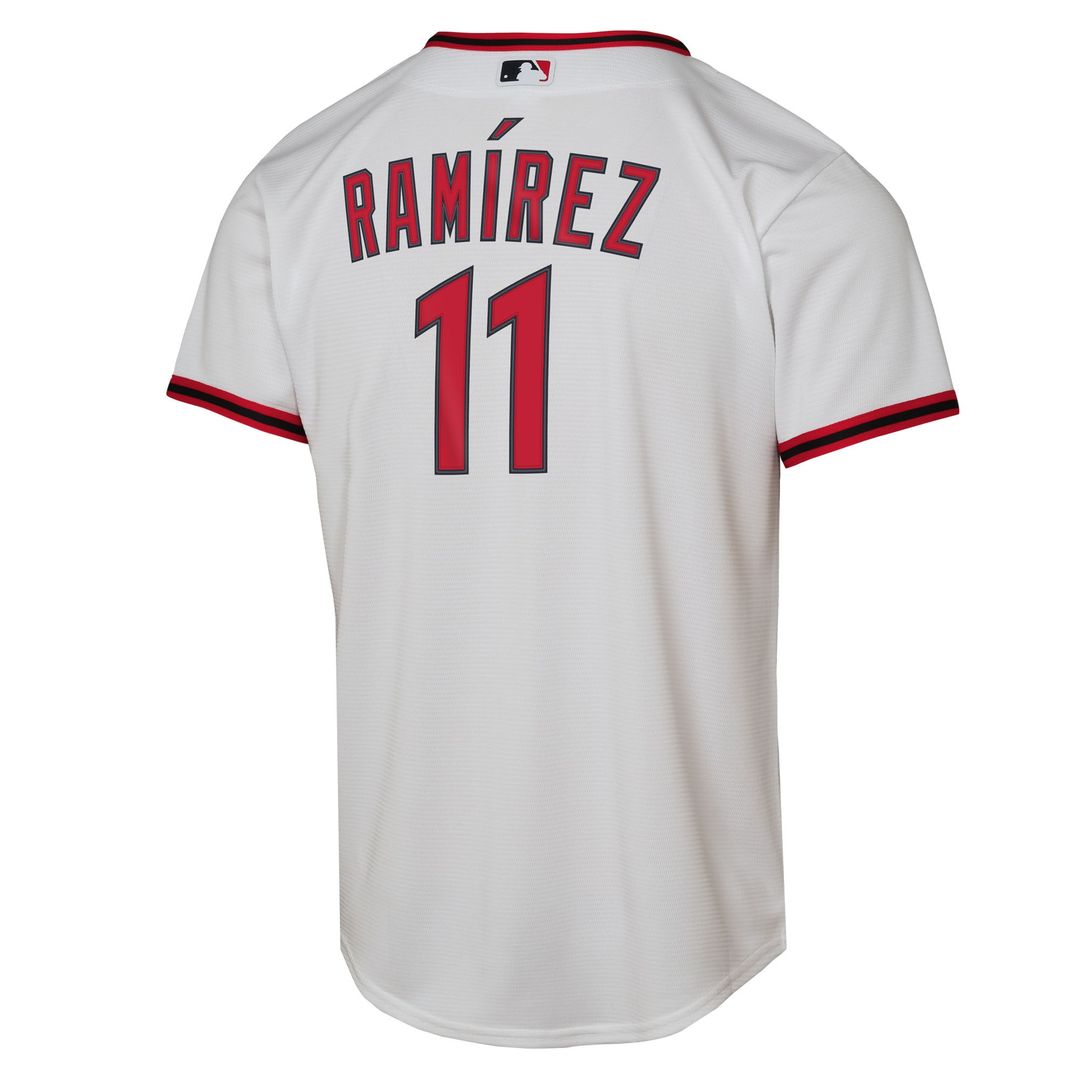 Cleveland Guardians José Ramírez Nike Youth Home Replica Player Jersey - White MLB Team Jersey Baseball Fan Apparel