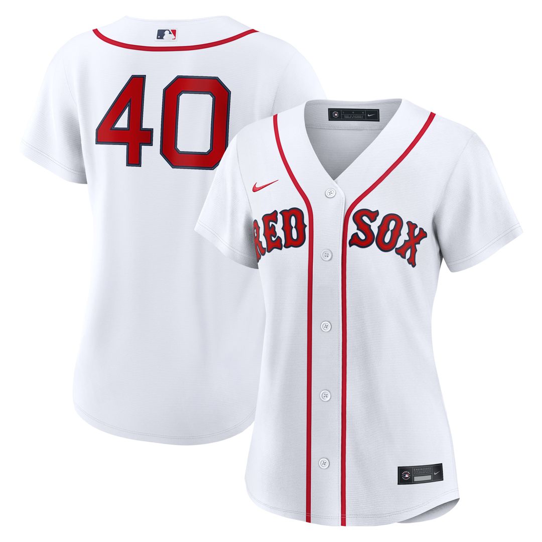Boston Red Sox Willson Contreras Nike Women's Home Replica Jersey - White MLB Team Jersey Baseball Fan Apparel