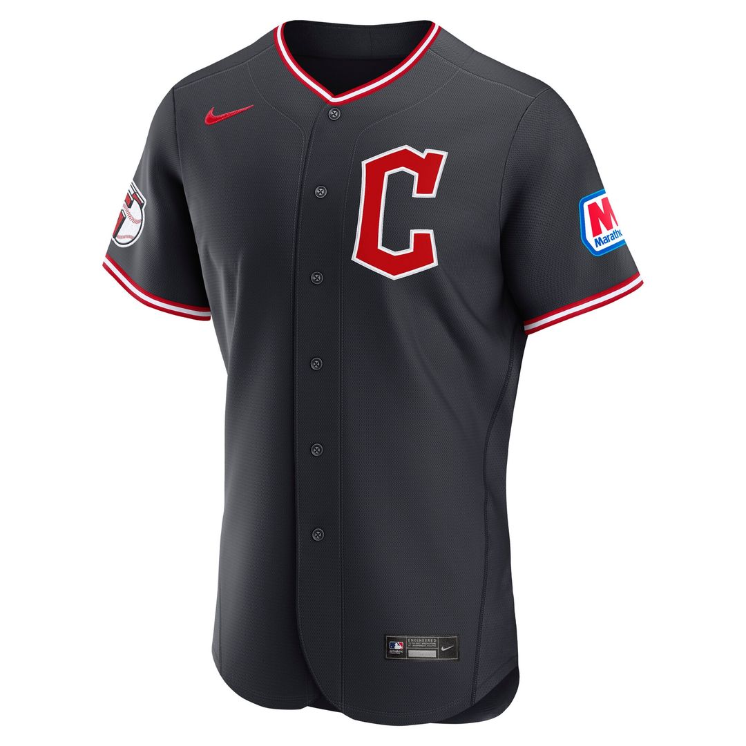 Cleveland Guardians Nike Home Authentic Jersey - White MLB Team Jersey Baseball Fan Apparel