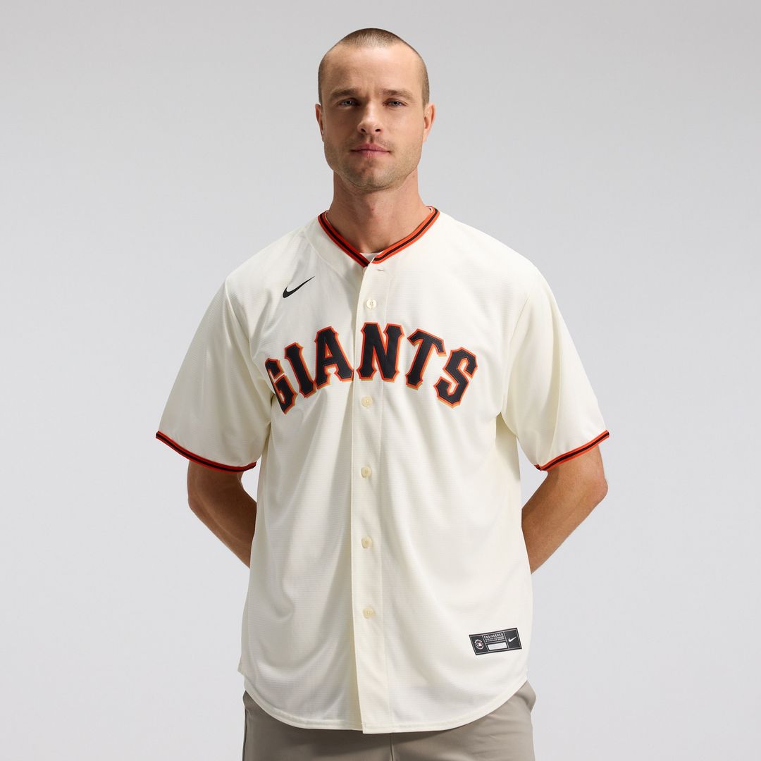 San Francisco Giants Nike Home Replica Team Jersey - Cream MLB Team Jersey Baseball Fan Apparel