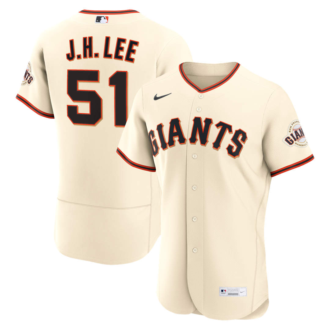 San Francisco Giants Jung Hoo Lee Nike Home Authentic Jersey - Cream MLB Team Jersey Baseball Fan Apparel