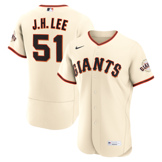 San Francisco Giants Jung Hoo Lee Nike Home Authentic Jersey - Cream MLB Team Jersey Baseball Fan Apparel