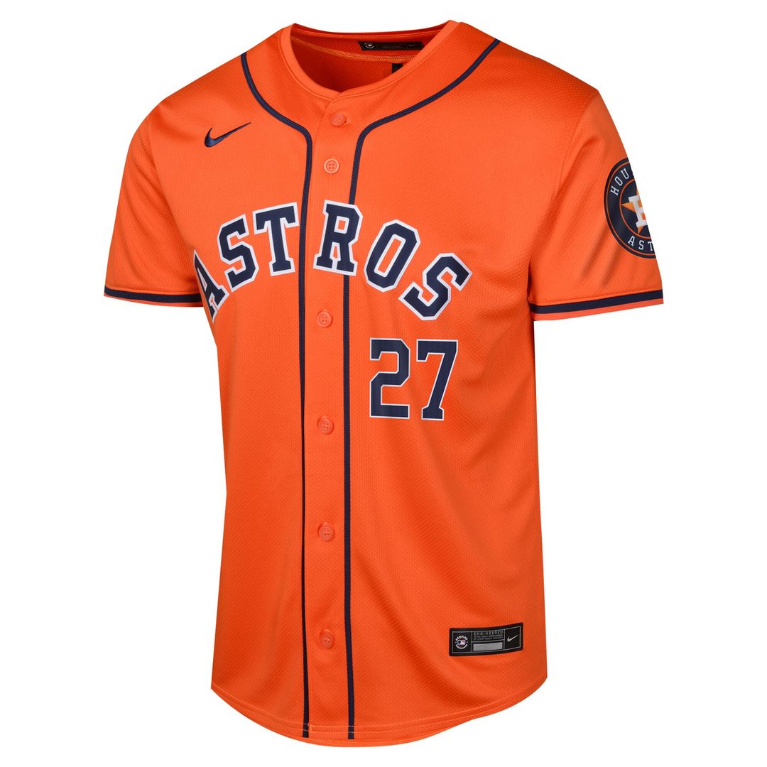 Houston Astros Jose Altuve Nike Youth Alternate Limited Player Jersey - Orange MLB Team Jersey Baseball Fan Apparel