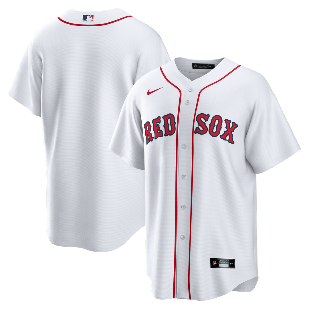 Boston Red Sox Nike Home Big & Tall Replica Jersey - White MLB Team Jersey Baseball Fan Apparel
