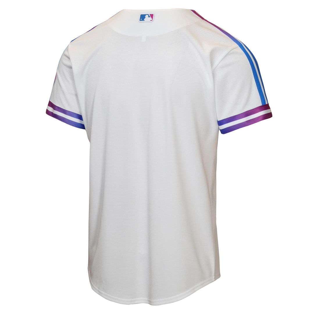 Kansas City Royals Nike Youth 2026 City Connect Stadium Jersey - White MLB Team Jersey Baseball Fan Apparel