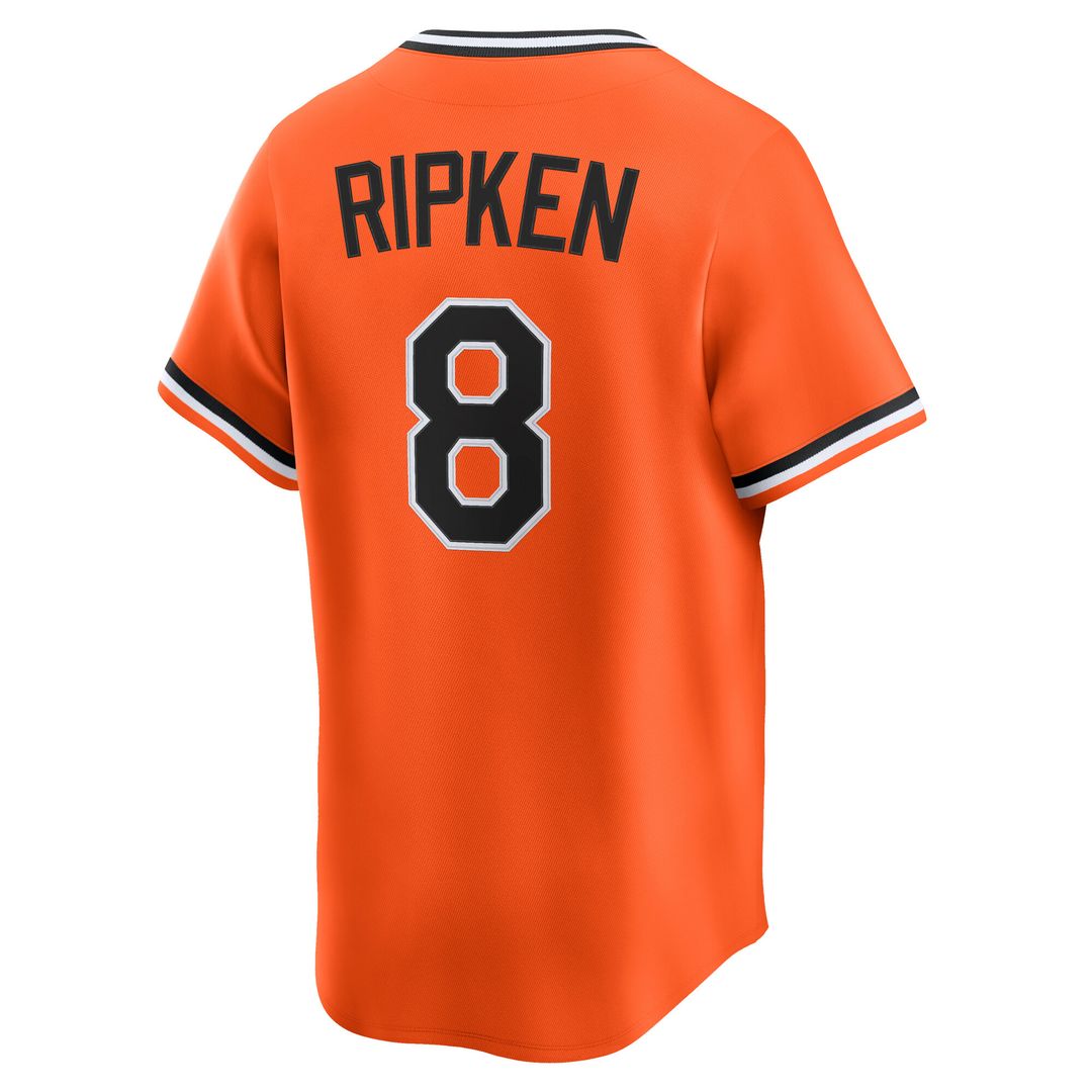 Baltimore Orioles Cal Ripken Sr. Nike Throwback Cooperstown Limited Jersey - Orange MLB Team Jersey Baseball Fan Apparel