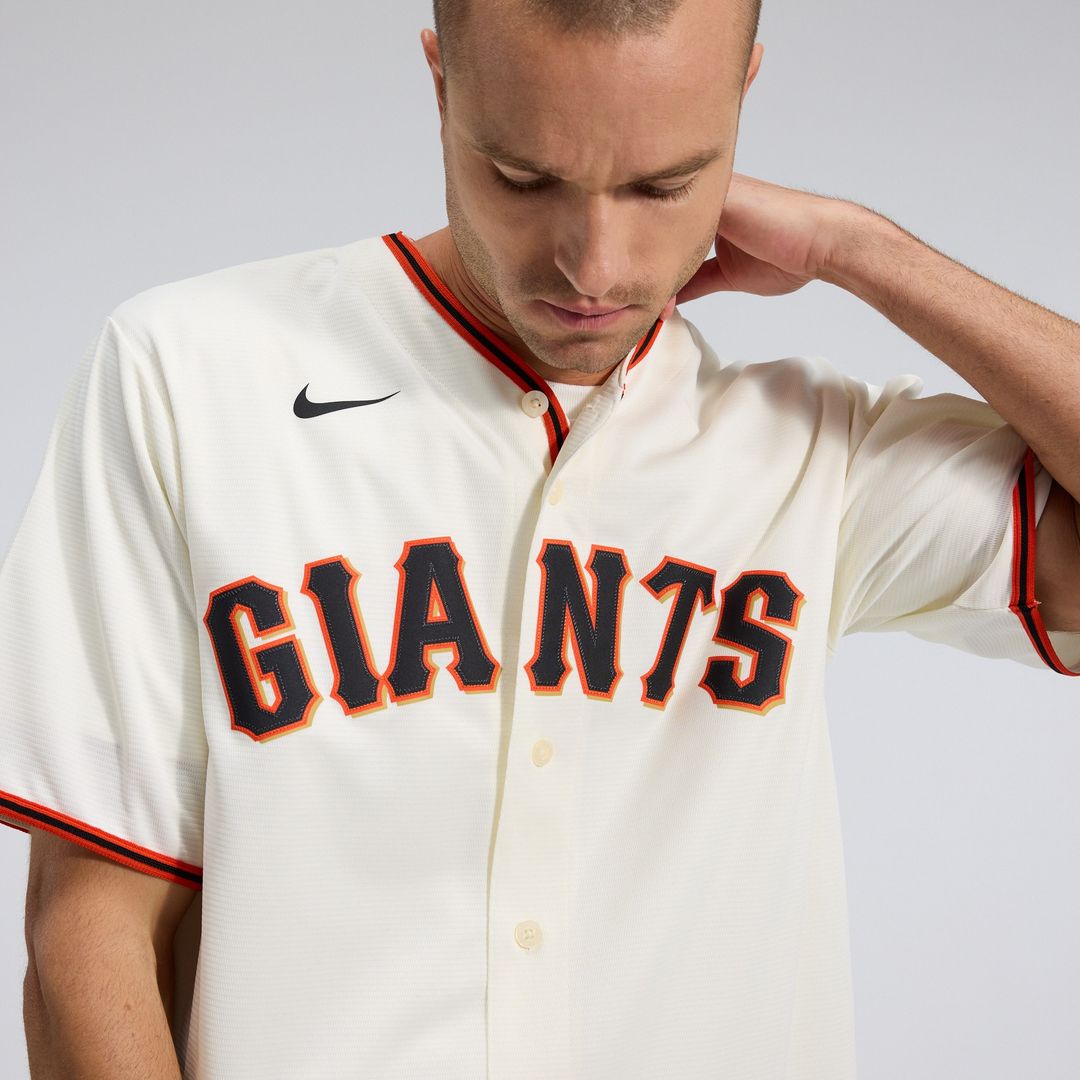 San Francisco Giants Nike Home Replica Team Jersey - Cream MLB Team Jersey Baseball Fan Apparel
