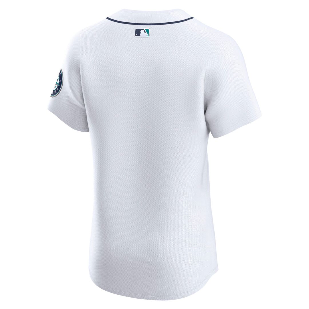 Seattle Mariners Nike Home Elite Jersey - White MLB Team Jersey Baseball Fan Apparel