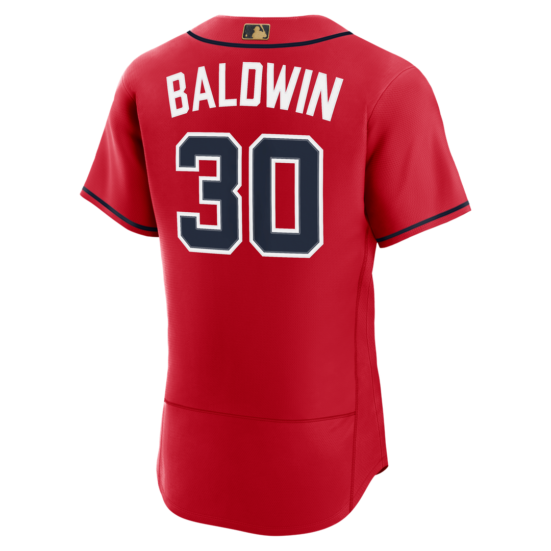Atlanta Braves Drake Baldwin Nike MLB Awards Authentic Jersey - White MLB Team Jersey Baseball Fan Apparel