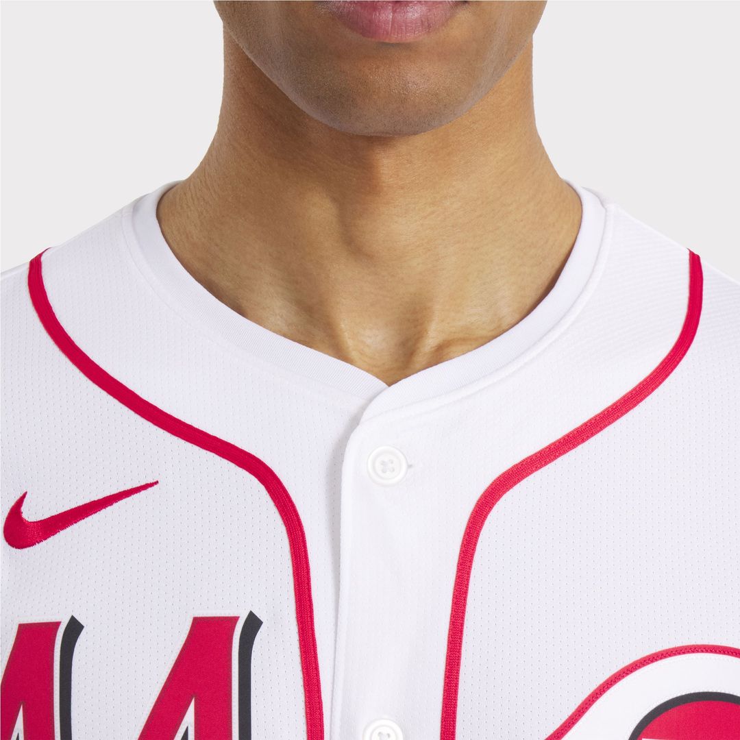 Cincinnati Reds Elly De La Cruz Nike Home Limited Player Jersey - White MLB Team Jersey Baseball Fan Apparel