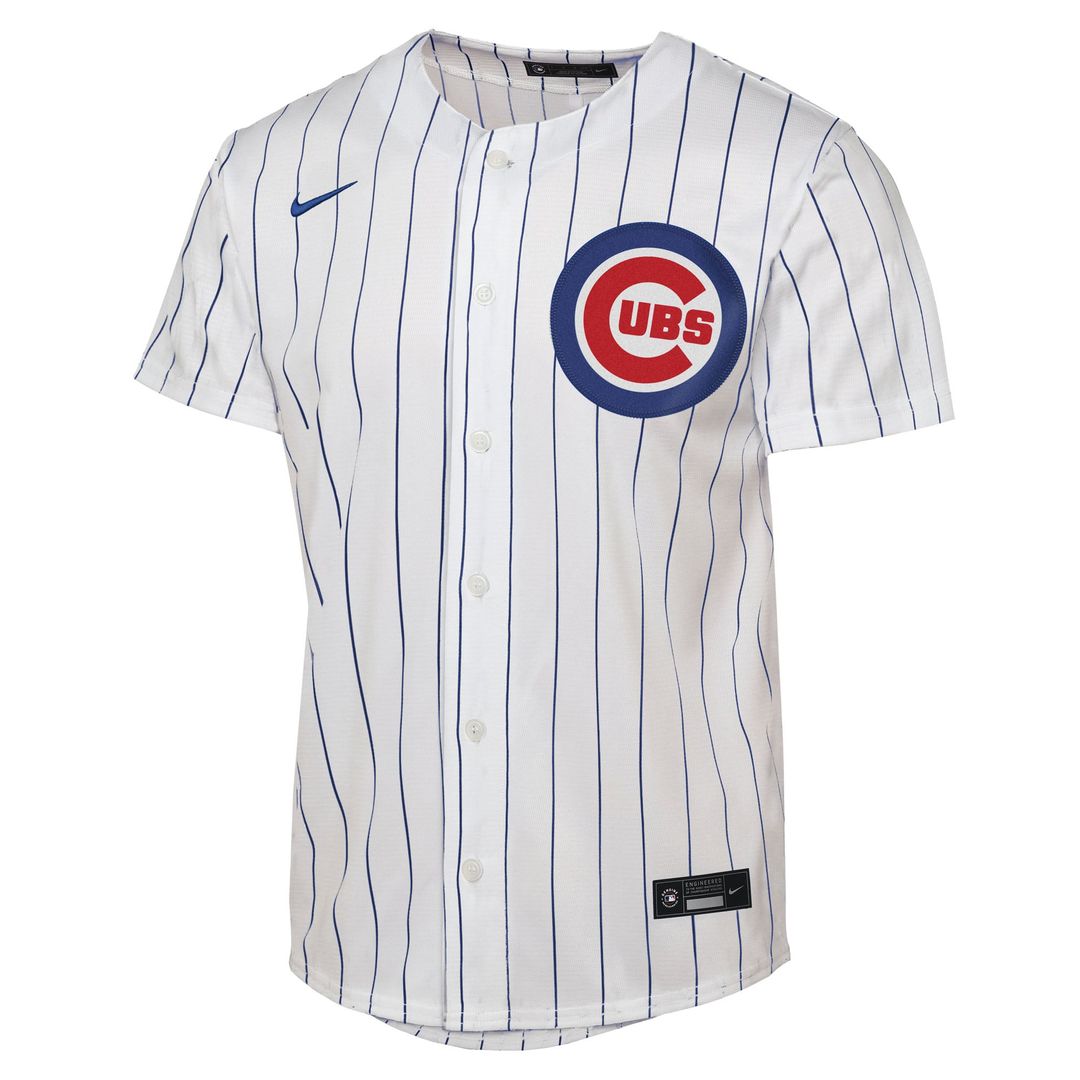 Chicago Cubs Pete Crow - Armstrong Nike Youth Home Replica Player Jersey - White MLB Team Jersey Baseball Fan Apparel