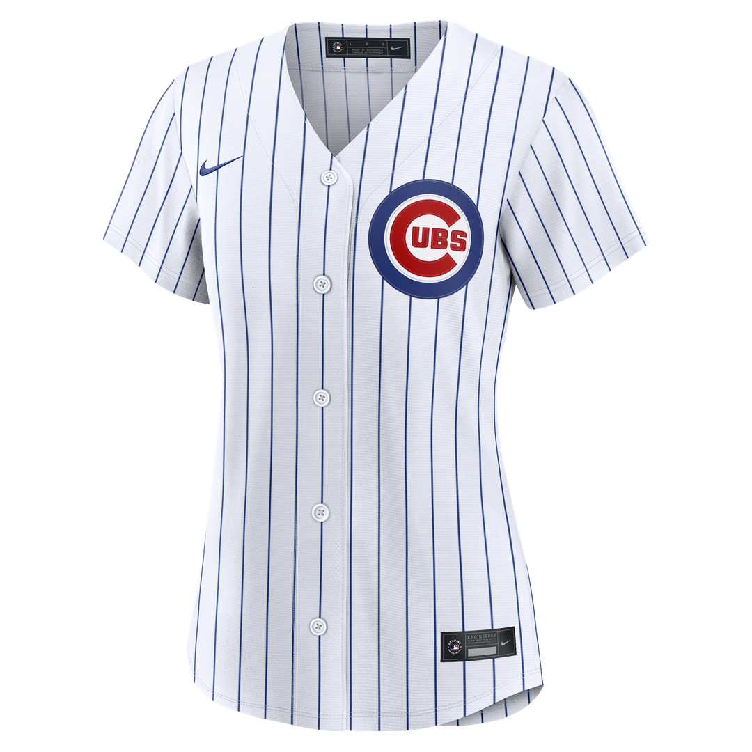 Chicago Cubs Nike Women's Home Replica Jersey - White MLB Team Jersey Baseball Fan Apparel