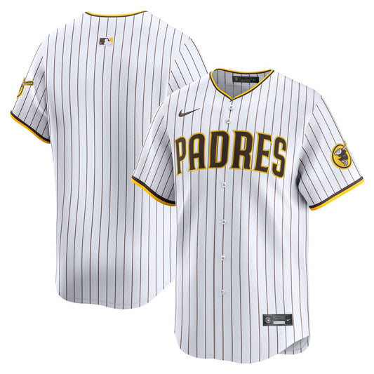 San Diego Padres Nike Home Limited Jersey - White MLB Team Jersey Baseball Fan Apparel
