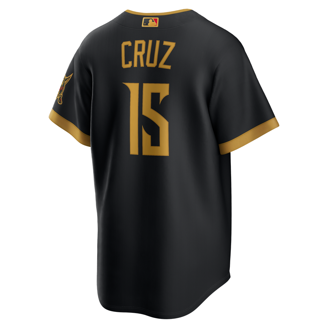 Pittsburgh Pirates Oneil Cruz Nike 2026 City Connect Stadium Jersey - Black MLB Team Jersey Baseball Fan Apparel