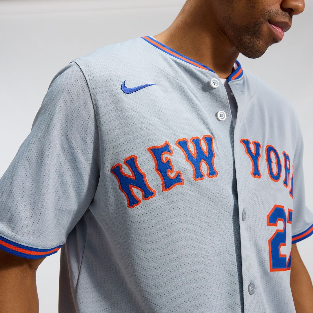 New York Mets Mark Vientos Nike All - Star Limited Jersey - Gray MLB Team Jersey Baseball Fan Apparel