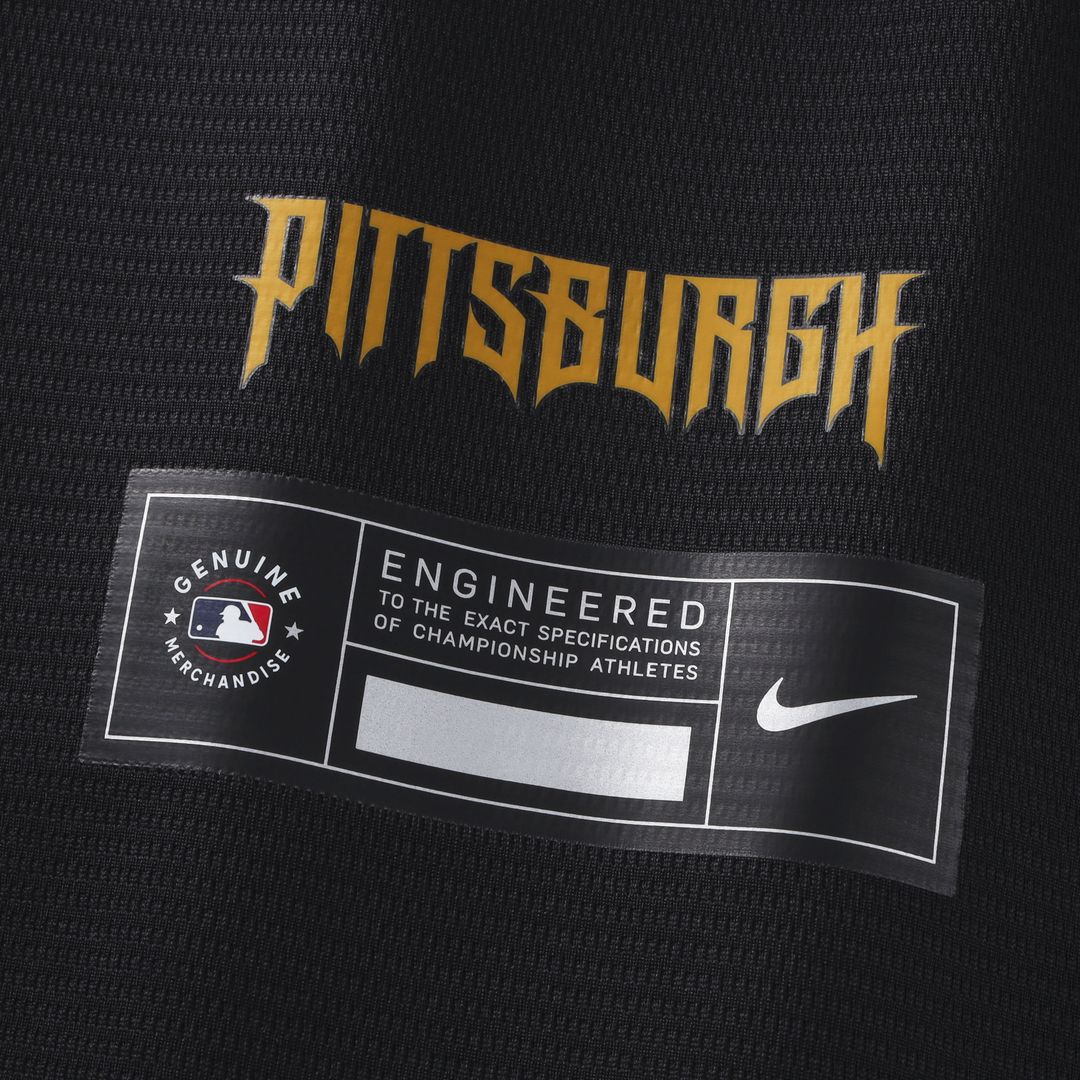 Pittsburgh Pirates Roberto Clemente Nike 2026 City Connect Stadium Jersey - Black MLB Team Jersey Baseball Fan Apparel