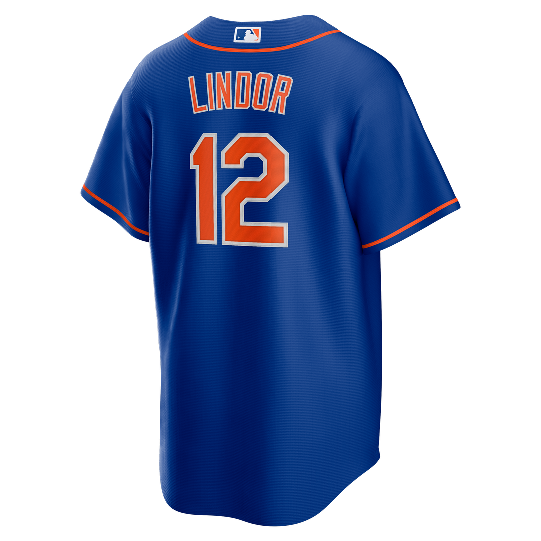 New York Mets Francisco Lindor Nike Alternate Replica Player Jersey - Royal MLB Team Jersey Baseball Fan Apparel