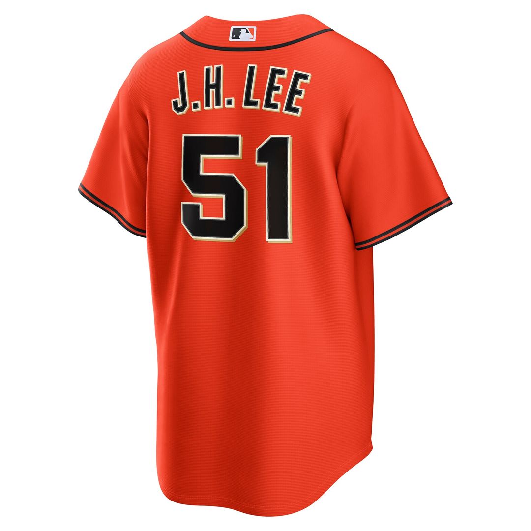 San Francisco Giants Jung Hoo Lee Nike Road Replica Jersey - Gray MLB Team Jersey Baseball Fan Apparel