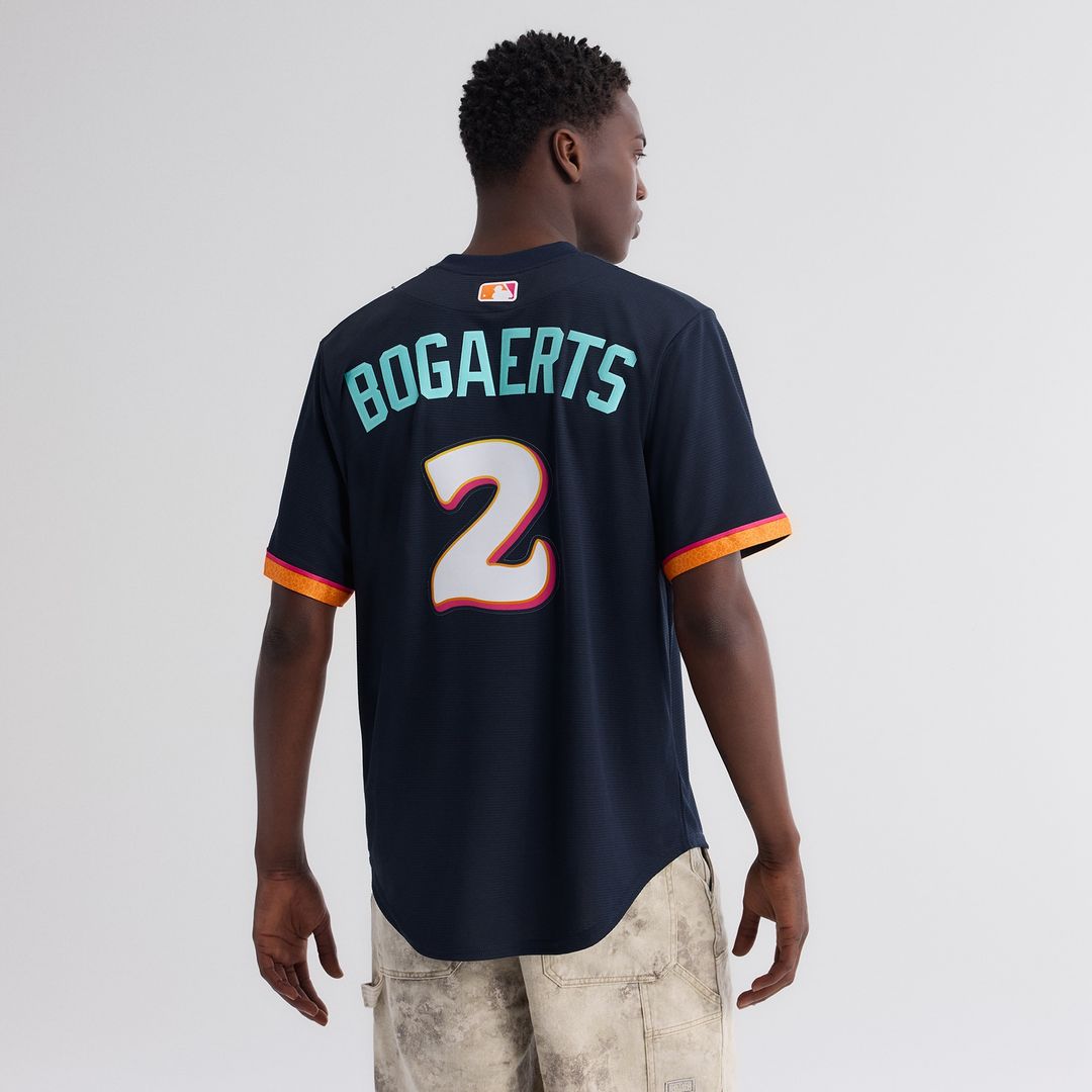 San Diego Padres Xander Bogaerts Nike 2026 City Connect Stadium Jersey - Obsidian MLB Team Jersey Baseball Fan Apparel