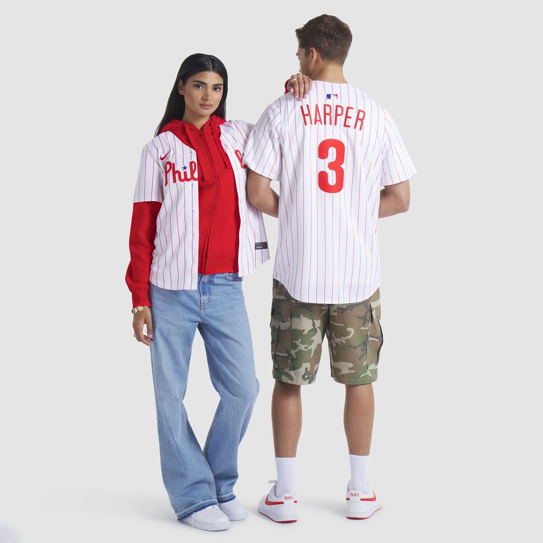 Philadelphia Phillies Bryce Harper Nike Women's Home Limited Player Jersey - White MLB Team Jersey Baseball Fan Apparel