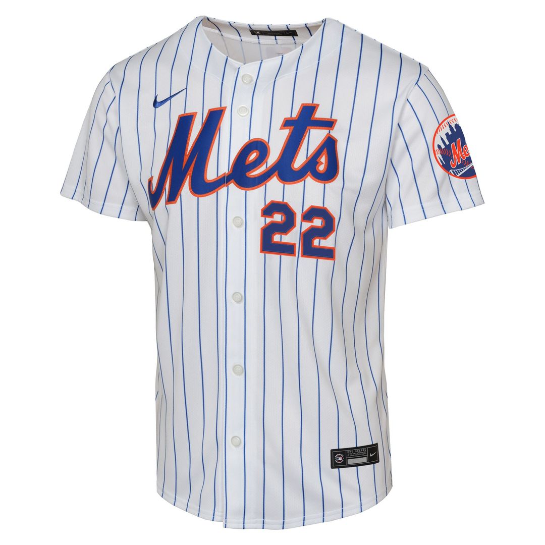 New York Mets Juan Soto Nike Youth Home Limited Player Jersey - White MLB Team Jersey Baseball Fan Apparel