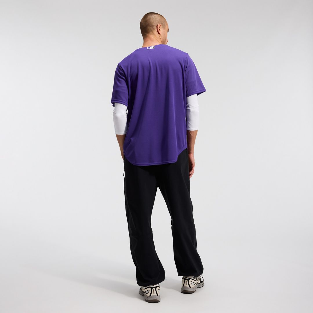 Colorado Rockies Nike Alternate Replica Team Jersey - Purple MLB Team Jersey Baseball Fan Apparel
