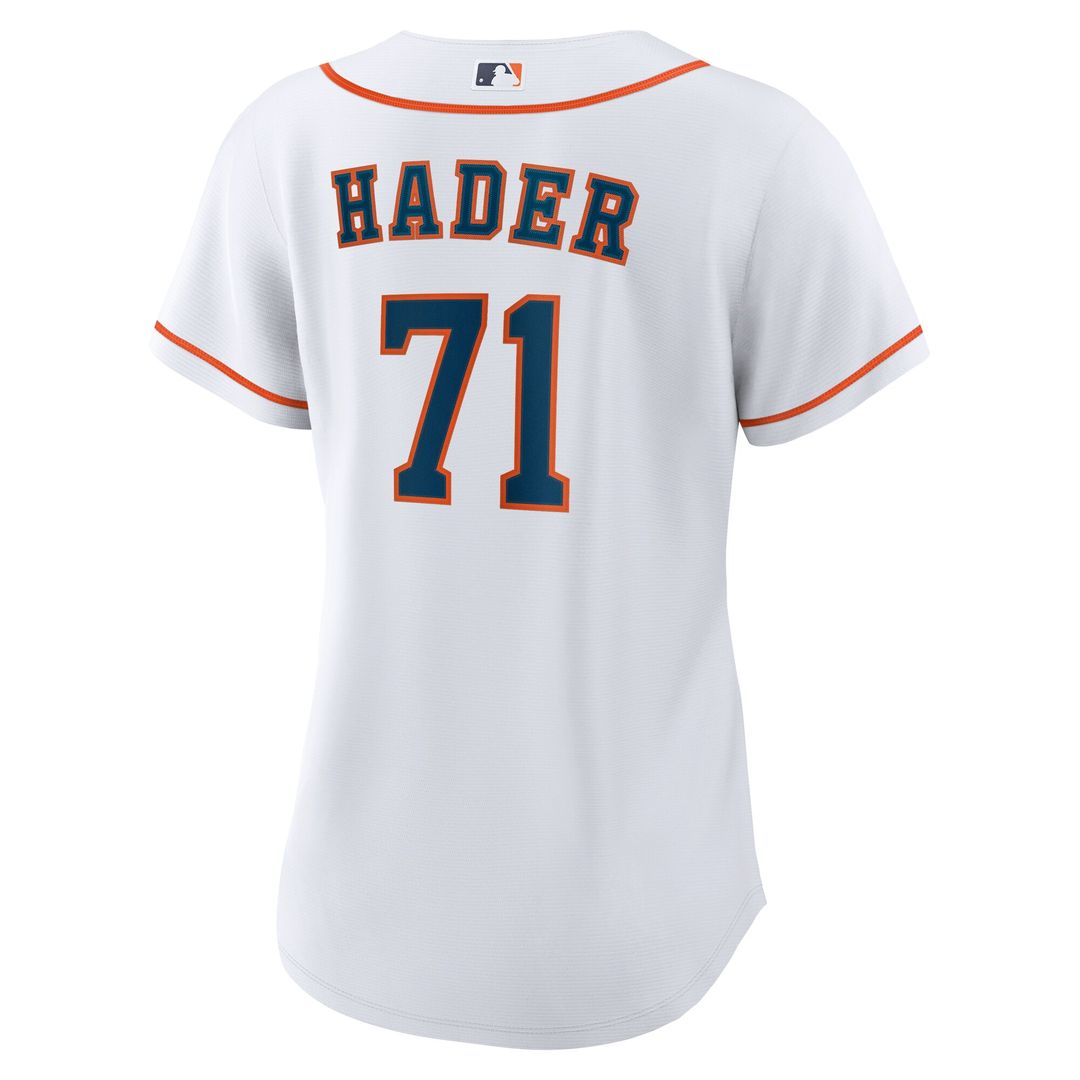 Houston Astros Josh Hader Nike Women's Home Replica Jersey - White MLB Team Jersey Baseball Fan Apparel