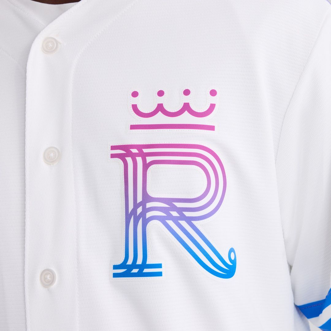 Kansas City Royals Bobby Witt Jr. Nike 2026 City Connect Stadium Jersey - White MLB Team Jersey Baseball Fan Apparel