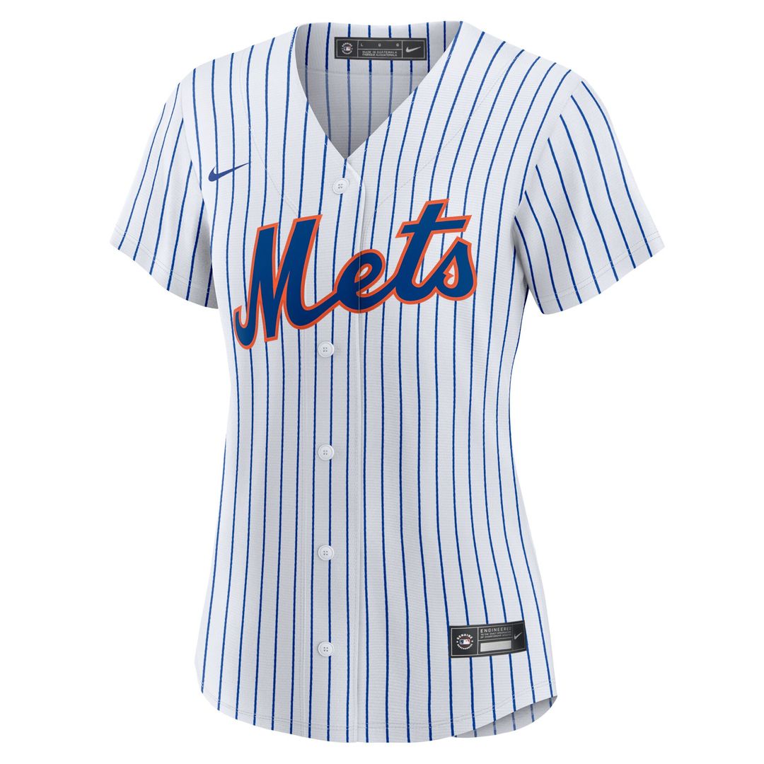 New York Mets Francisco Lindor Nike Women's Home Replica Player Jersey - White MLB Team Jersey Baseball Fan Apparel