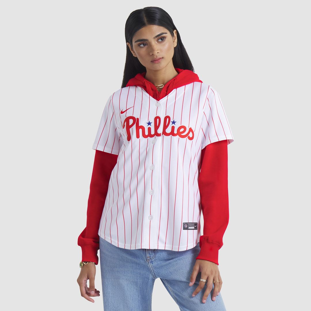 Philadelphia Phillies Bryce Harper Nike Women's Home Limited Player Jersey - White MLB Team Jersey Baseball Fan Apparel