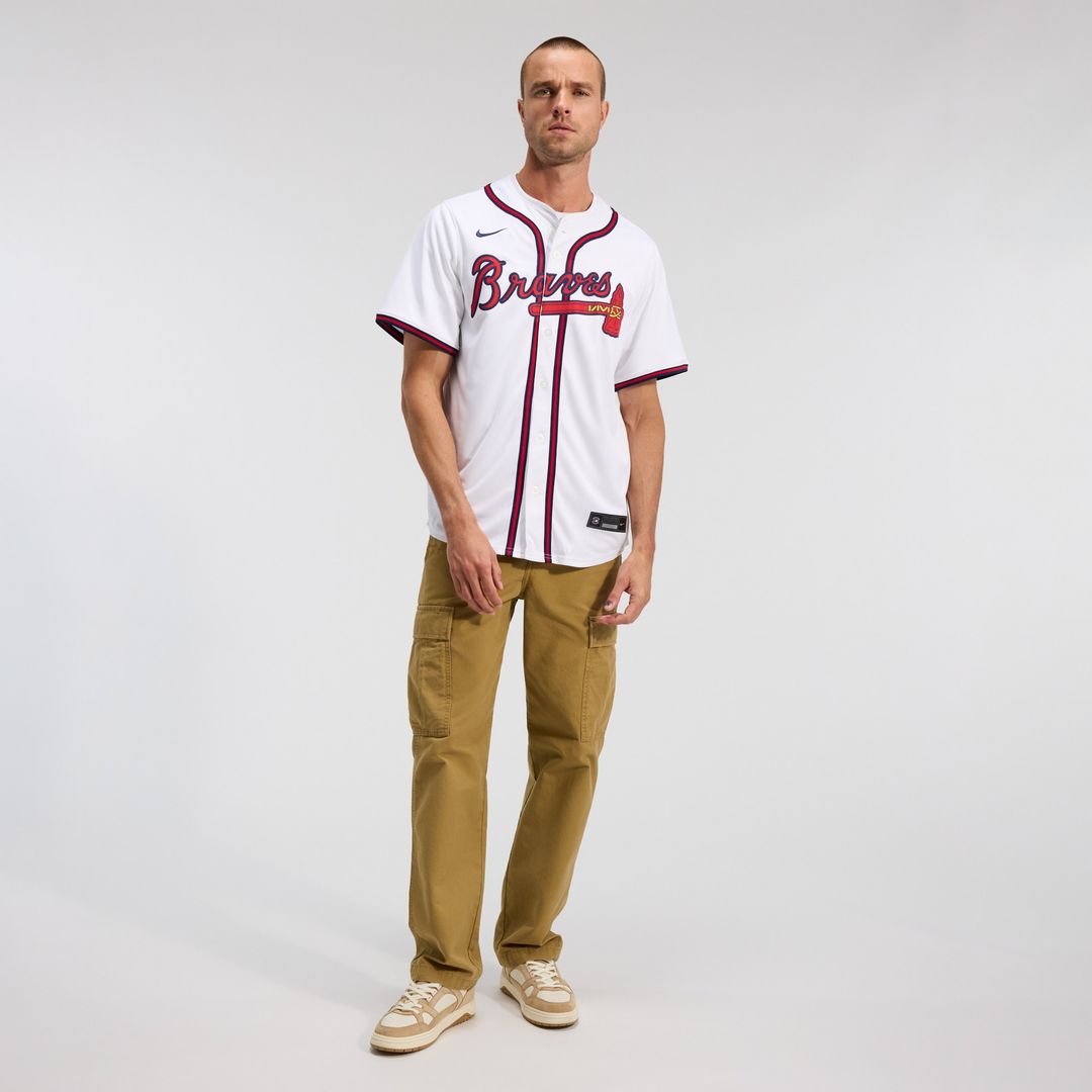 Atlanta Braves Nike Home Limited Jersey - White MLB Team Jersey Baseball Fan Apparel