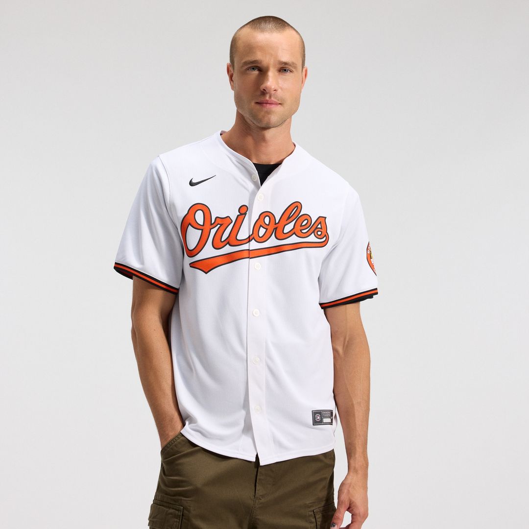 Baltimore Orioles Nike Home Limited Jersey - White MLB Team Jersey Baseball Fan Apparel