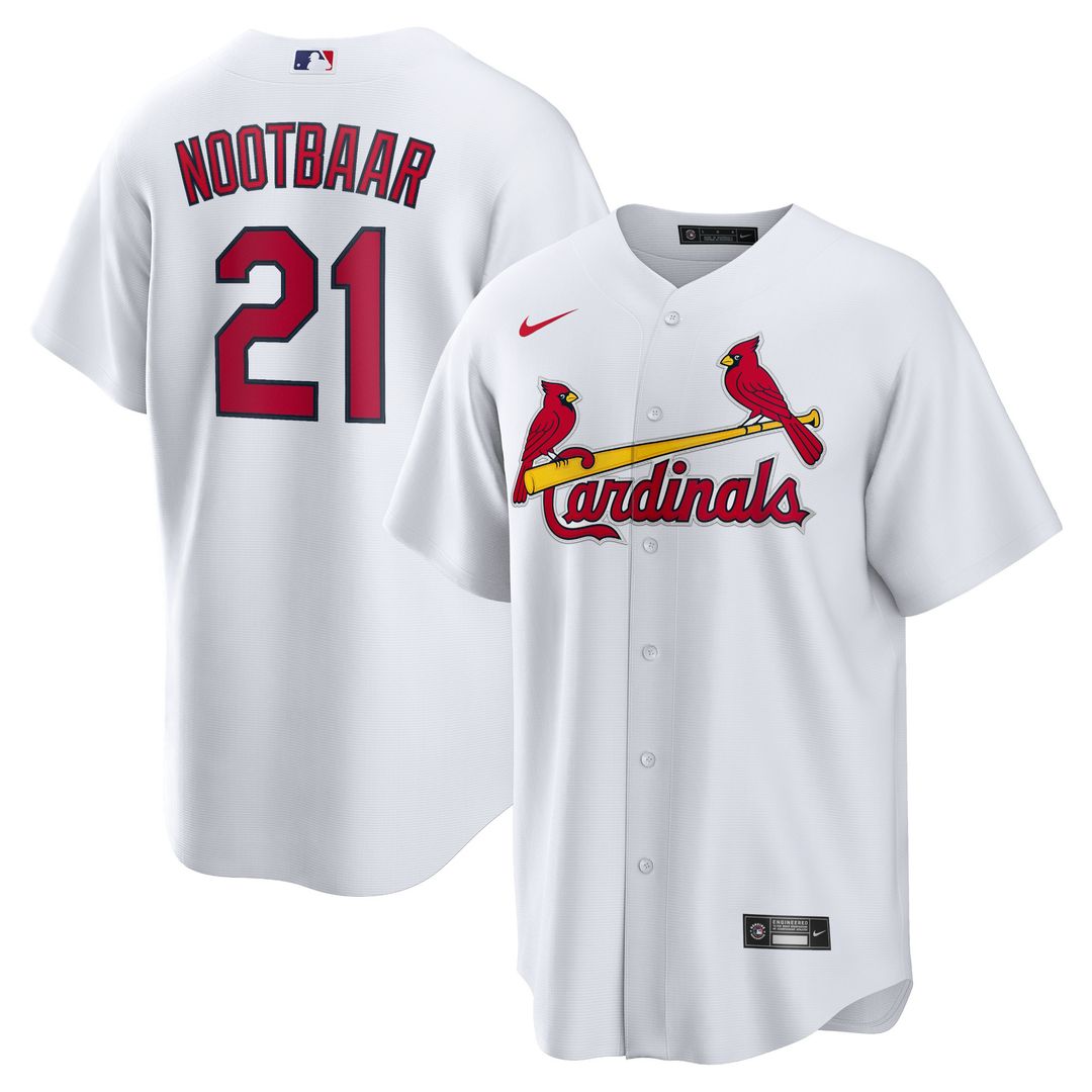 St. Louis Cardinals Lars Nootbaar Nike Alternate Replica Jersey - Light Blue MLB Team Jersey Baseball Fan Apparel