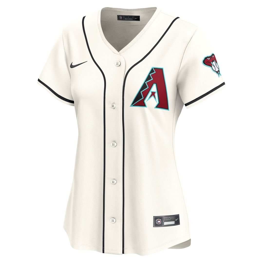 Arizona Diamondbacks Corbin Carroll Nike Women's Home Limited Player Jersey - White MLB Team Jersey Baseball Fan Apparel