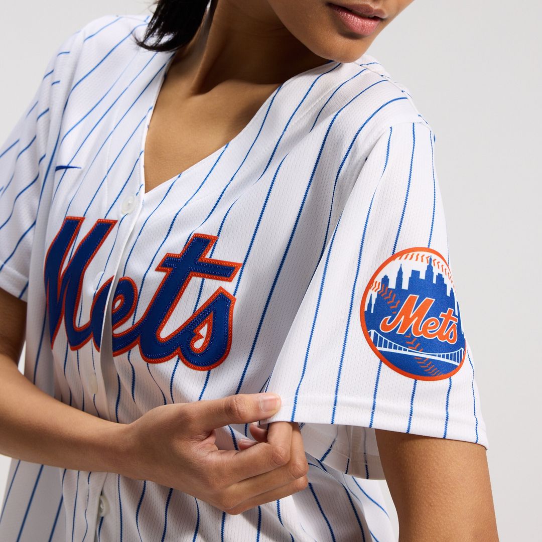 New York Mets Nike Women's Home Limited Jersey - White MLB Team Jersey Baseball Fan Apparel