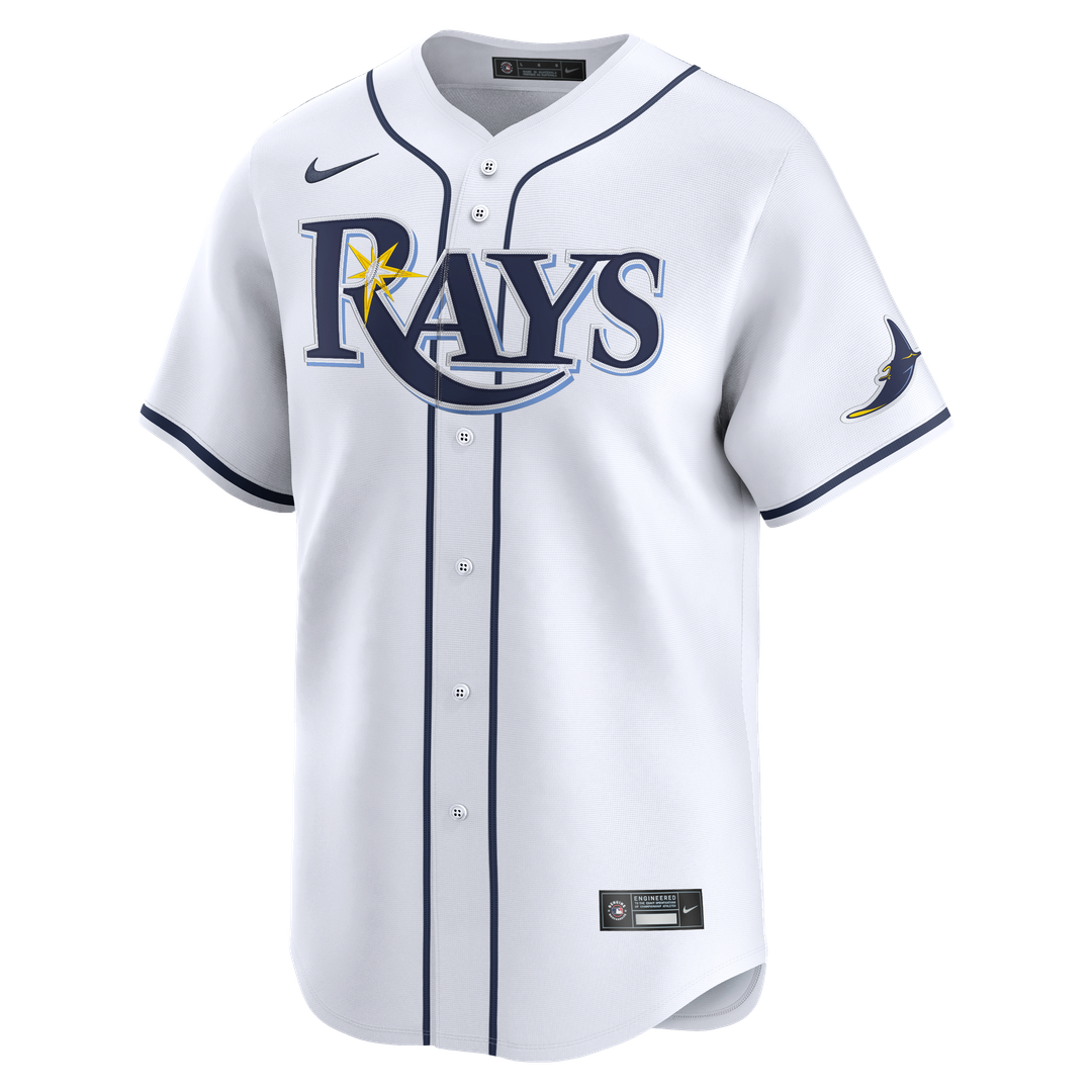 Tampa Bay Rays Yandy Diaz Nike Home Limited Player Jersey - White MLB Team Jersey Baseball Fan Apparel