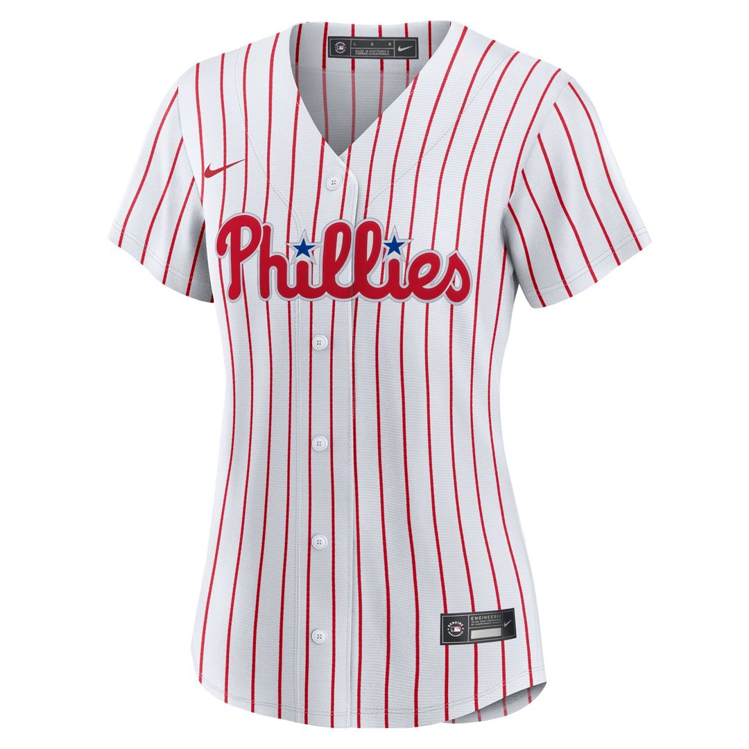 Philadelphia Phillies Bryson Stott Nike Women's Home Replica Jersey - White MLB Team Jersey Baseball Fan Apparel
