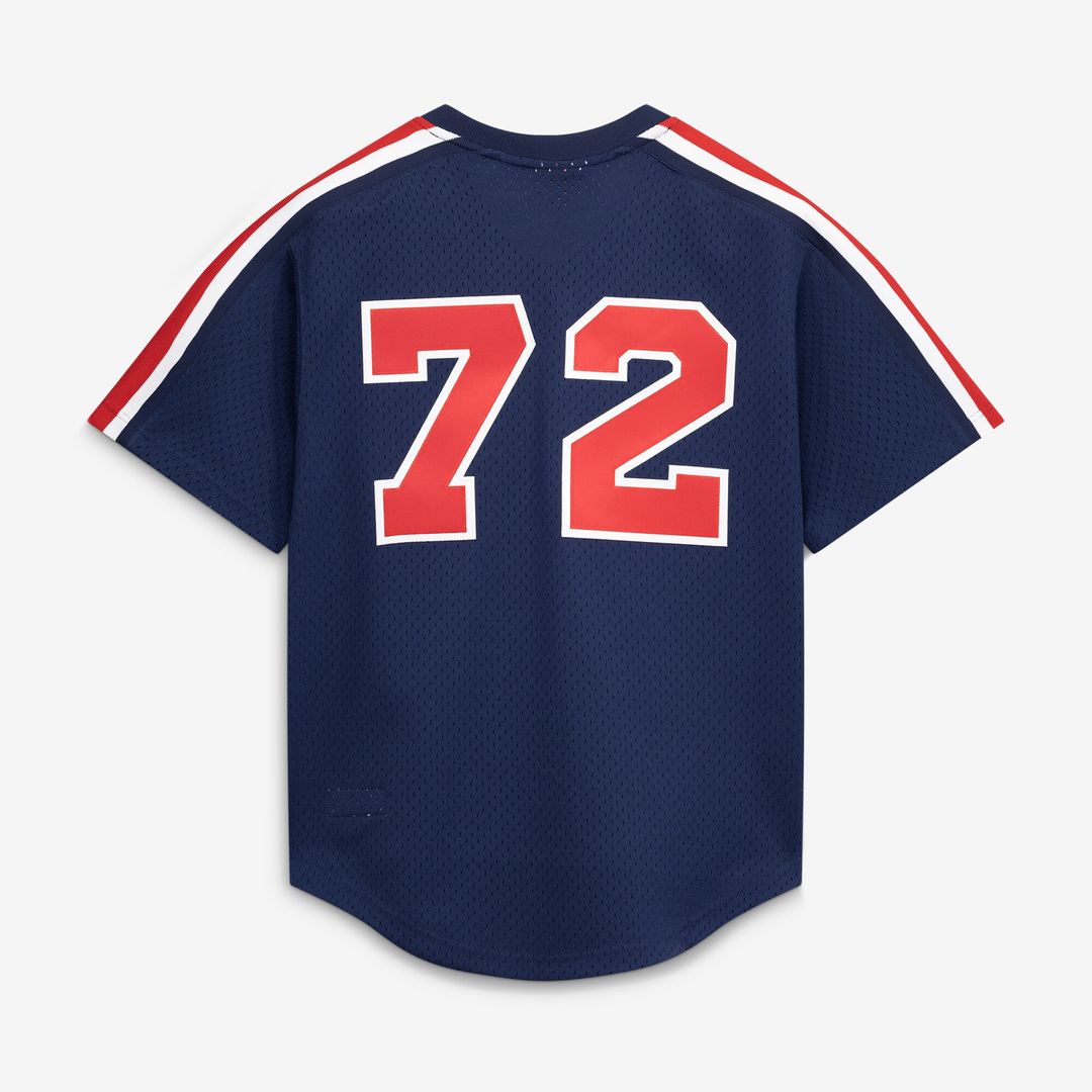 Chicago White Sox Carlton Fisk Mitchell & Ness Authentic Batting Practice Jersey - White MLB Team Jersey Baseball Fan Apparel