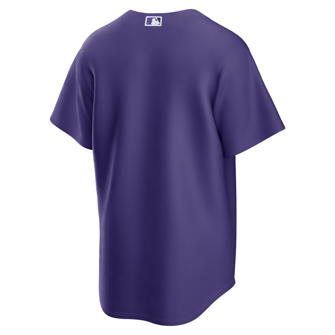 Colorado Rockies Nike Alternate Replica Jersey - Purple MLB Team Jersey Baseball Fan Apparel