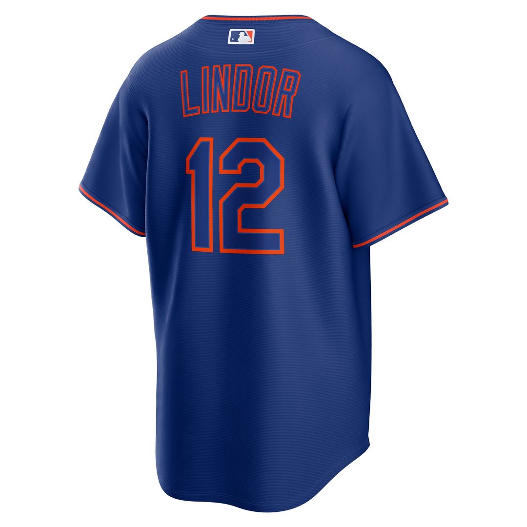 New York Mets Francisco Lindor Nike Alternate Replica Jersey - Royal MLB Team Jersey Baseball Fan Apparel