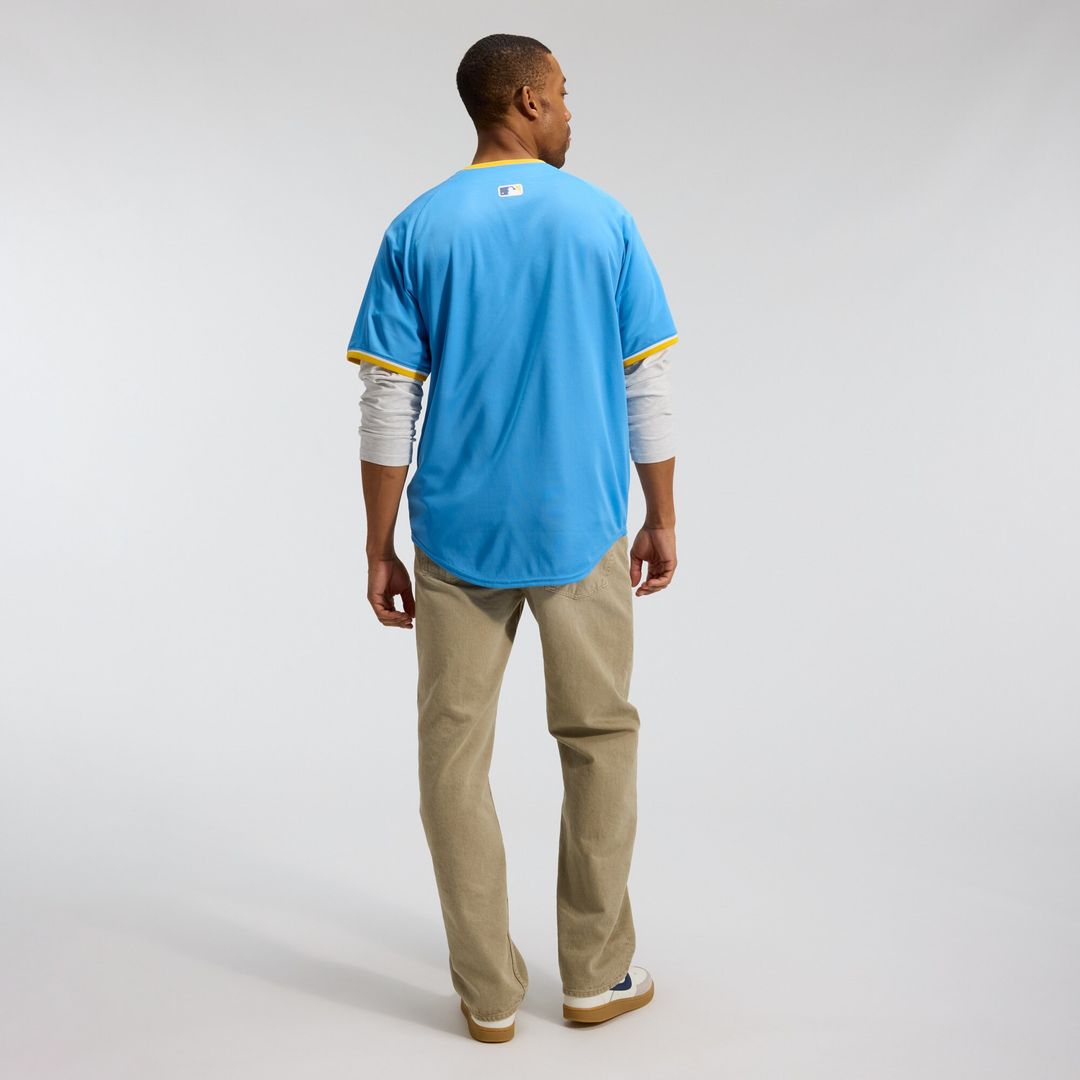 Milwaukee Brewers Nike City Connect Limited Jersey - Light Blue MLB Team Jersey Baseball Fan Apparel