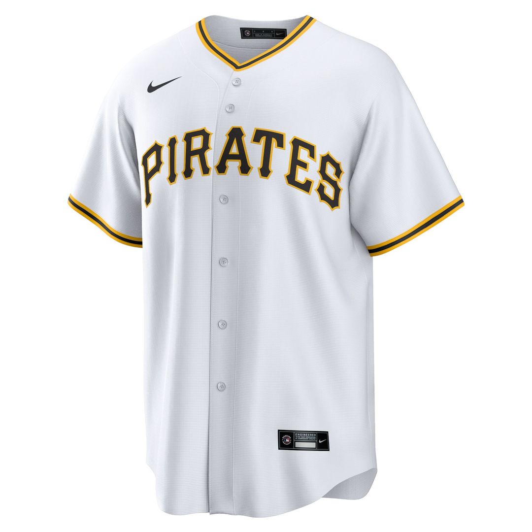 Pittsburgh Pirates Oneil Cruz Nike Home Replica Jersey - White MLB Team Jersey Baseball Fan Apparel