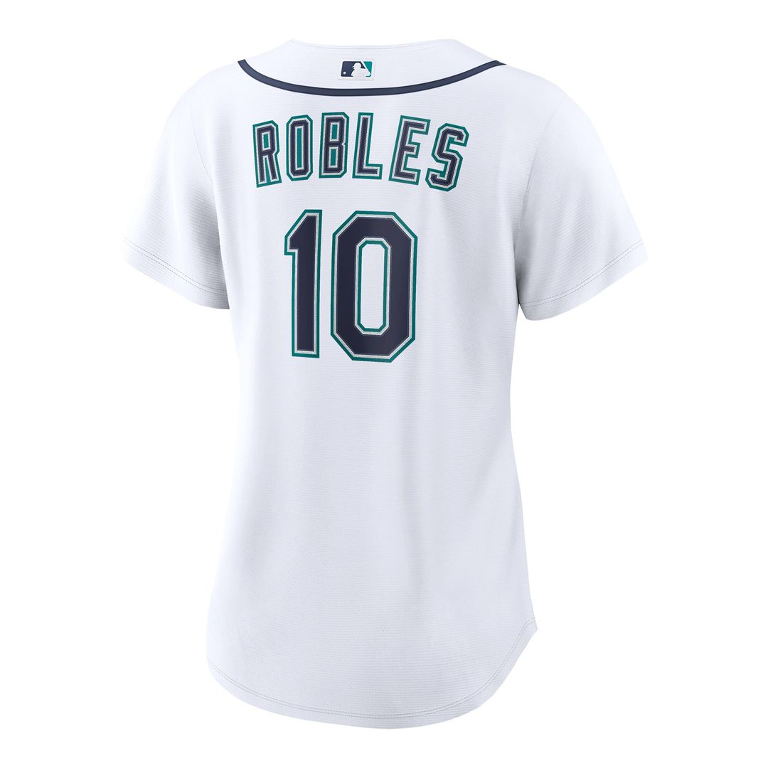 Seattle Mariners Victor Robles Nike Women's Home Replica Jersey - White MLB Team Jersey Baseball Fan Apparel