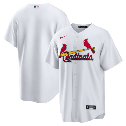 St. Louis Cardinals Nike Home Big & Tall Replica Jersey - White MLB Team Jersey Baseball Fan Apparel