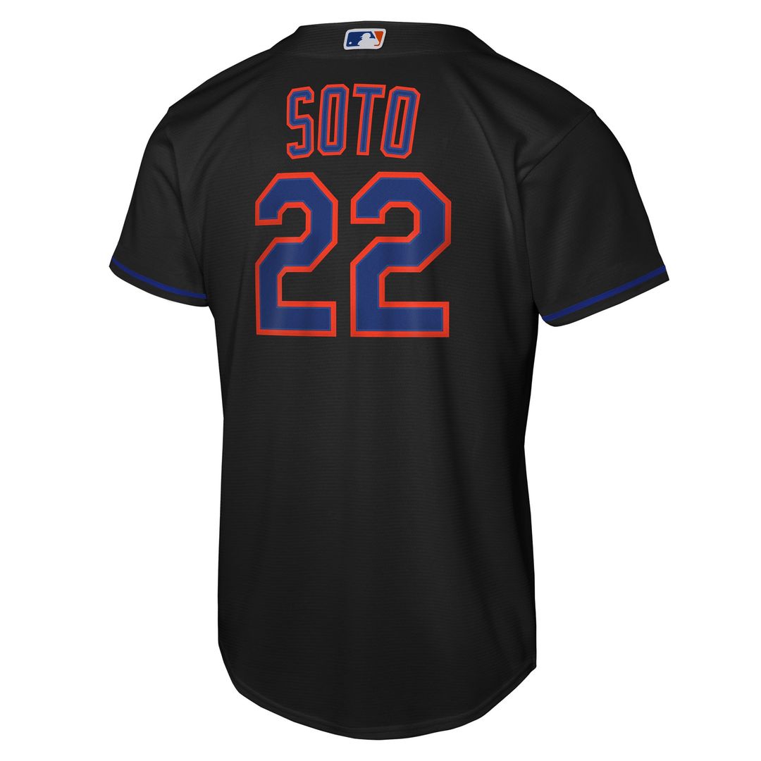 New York Mets Juan Soto Nike Youth Road Replica Jersey - Gray MLB Team Jersey Baseball Fan Apparel