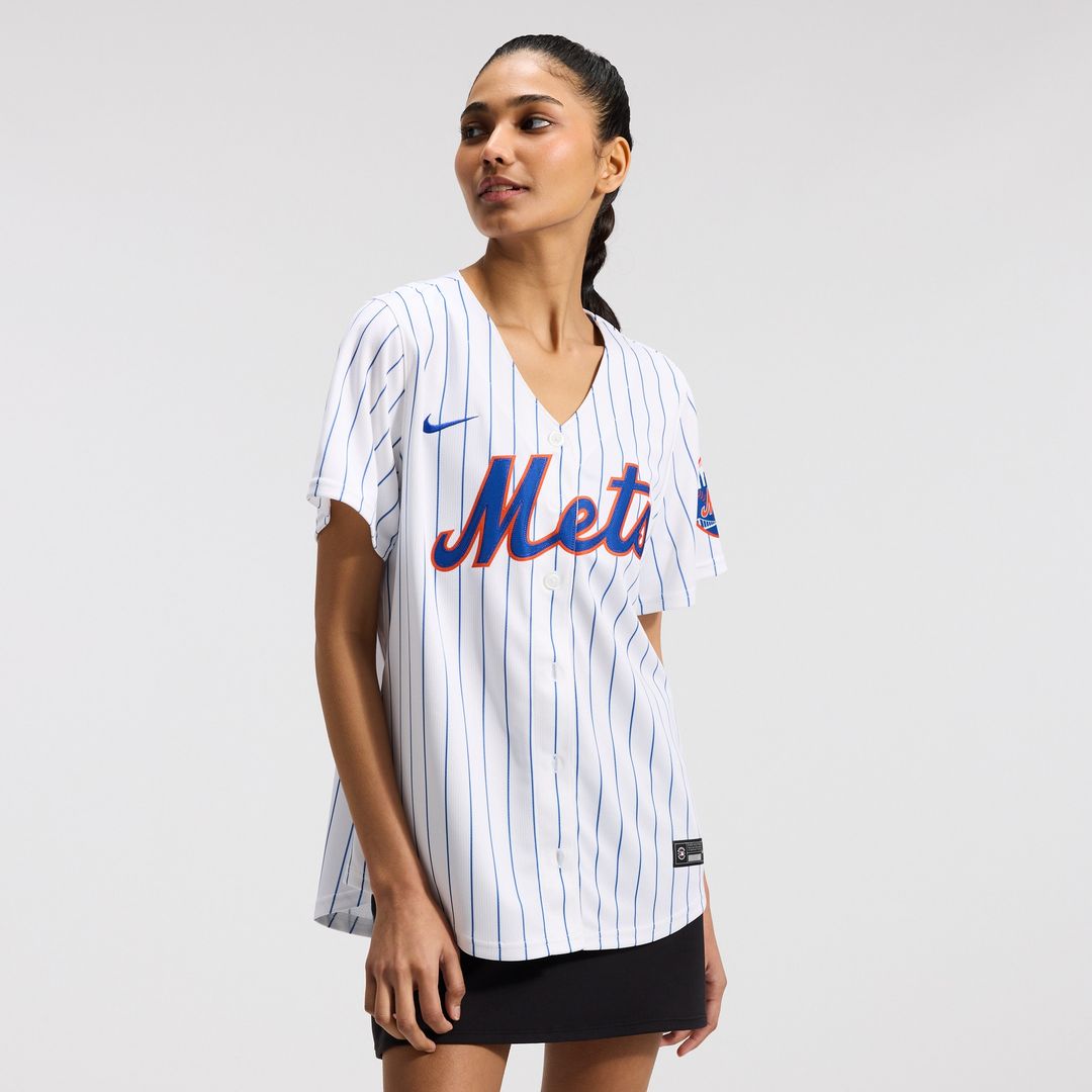 New York Mets Nike Women's Home Limited Jersey - White MLB Team Jersey Baseball Fan Apparel