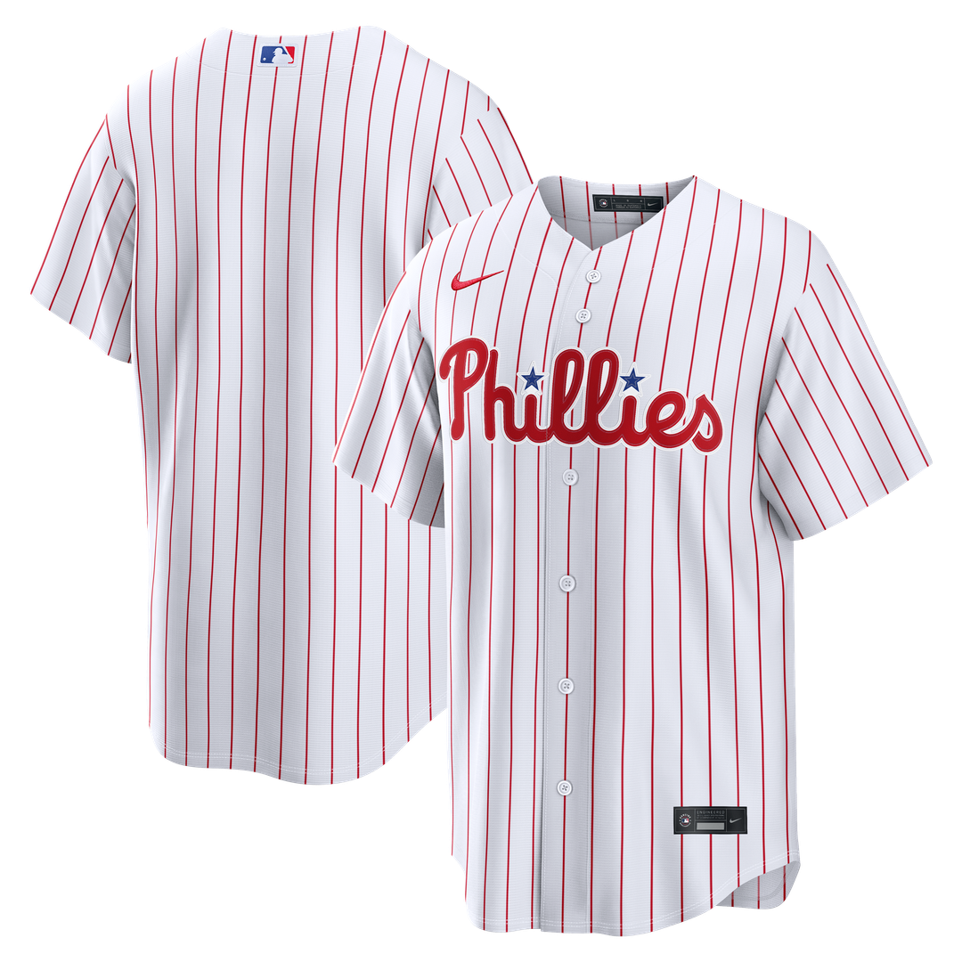 Philadelphia Phillies Nike Home Replica Jersey - White MLB Team Jersey Baseball Fan Apparel