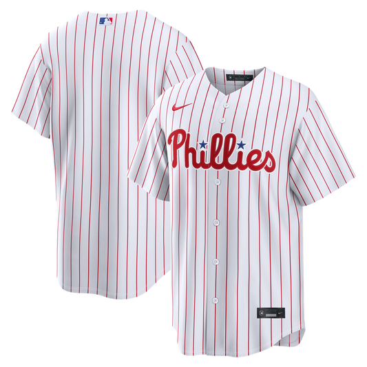 Philadelphia Phillies Nike Home Replica Jersey - White MLB Team Jersey Baseball Fan Apparel