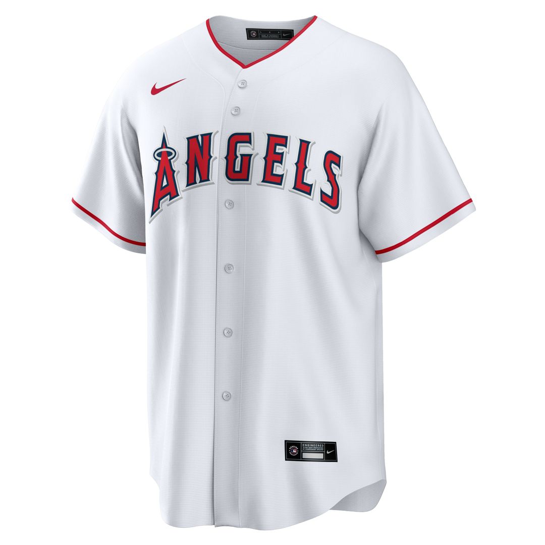 Los Angeles Angels Vladimir Guerrero Nike Home Retired Player Replica Jersey - White MLB Team Jersey Baseball Fan Apparel